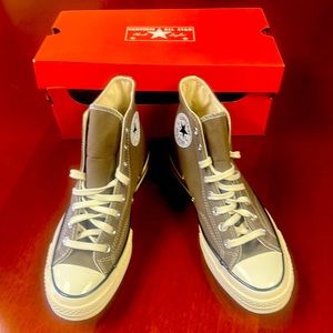 Converse Chuck 70 Hi Desert Cargo Egret Black Men's 7.5 Women’s 9.5 NIB NEW NWT